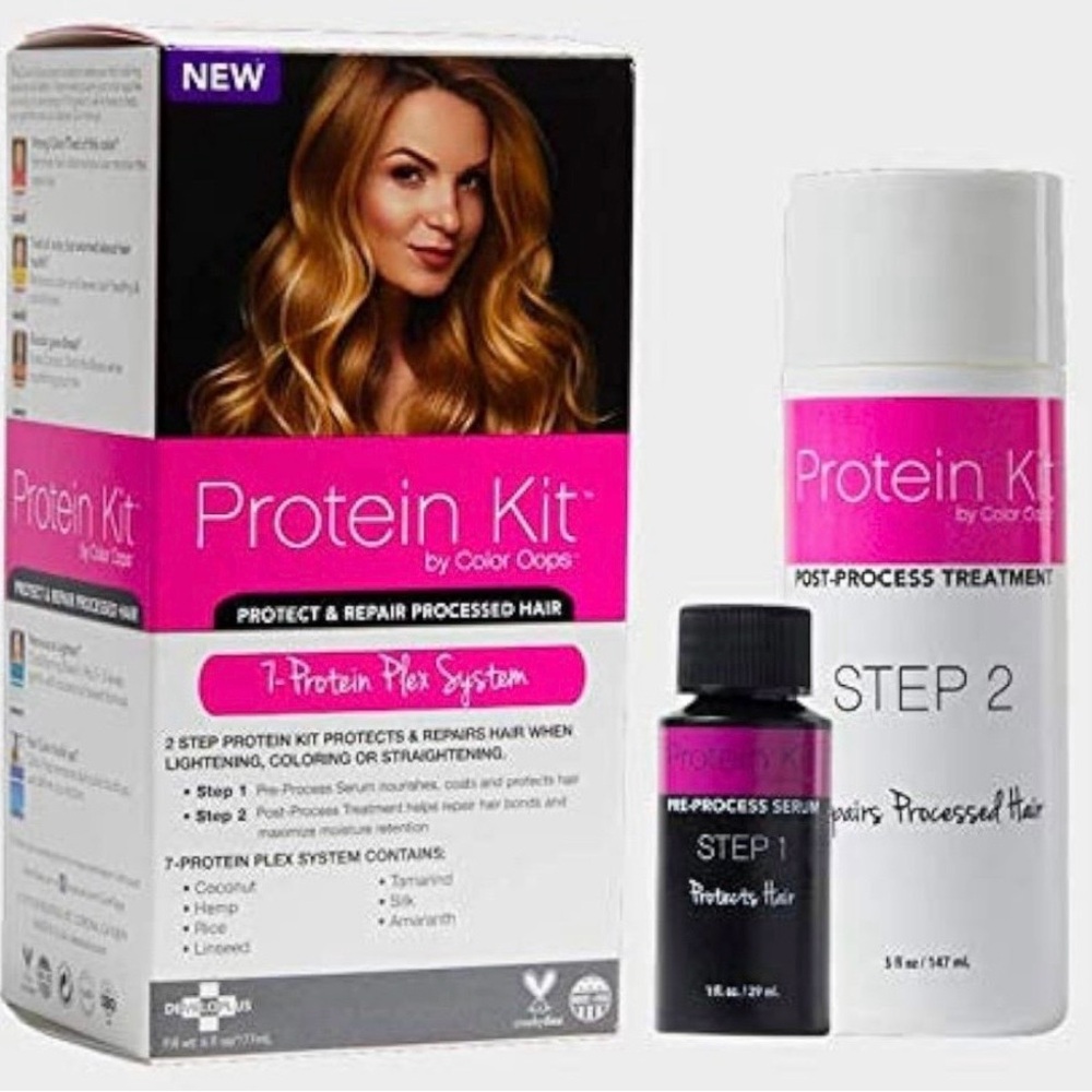 Color Oops Protein Kit to Protect & Repair Processed Hair